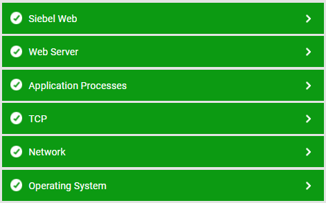 Layer Model for Siebel Web Server