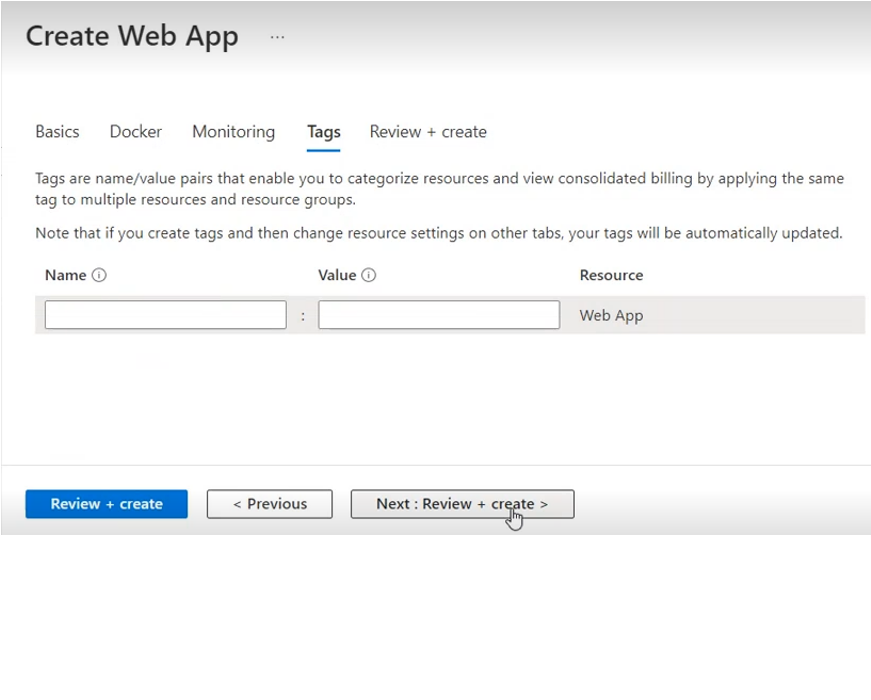 Configuring Tags