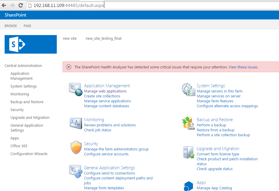 Choosing to Manage Web Applications