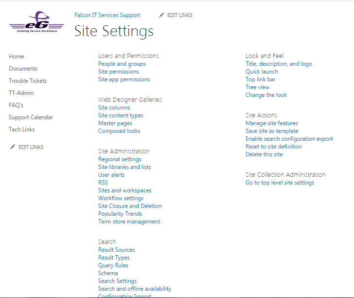 Selecting Master Pages Option