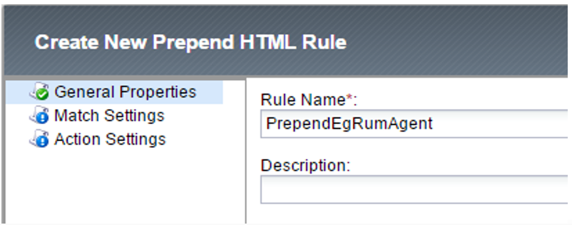 Specifying Name of Prepend HTML Rule
