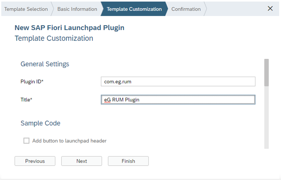 Assigning ID and Title to New Plugin