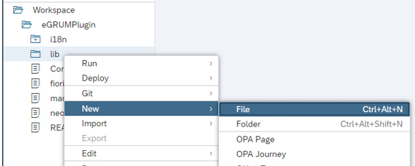 Creating File Under lib Folder