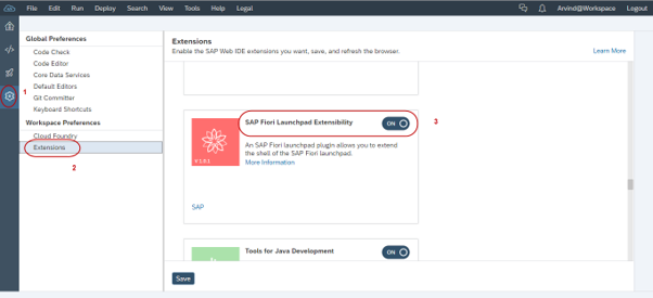 Enabling SAP Fiori Launchpad Extensibility