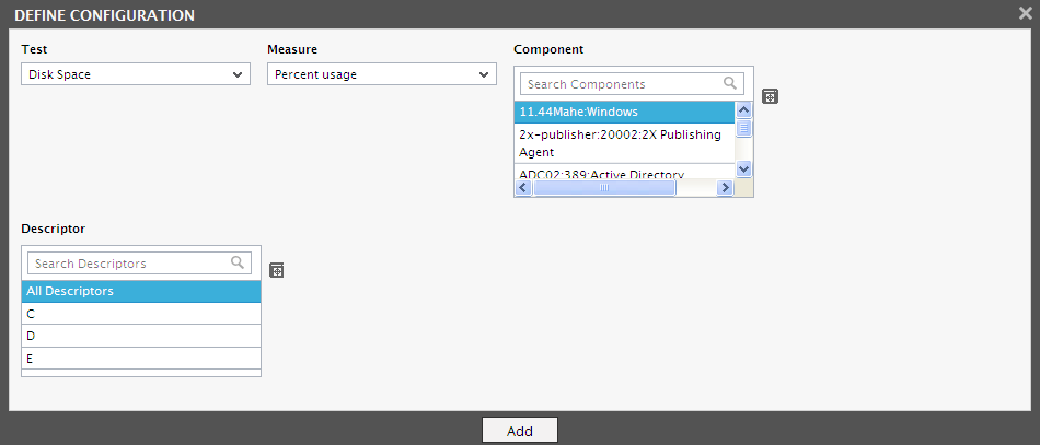 Defining Configuration for Generating Cumulation Analysis Report