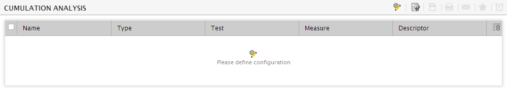 Cumulation Analysis Report Generation