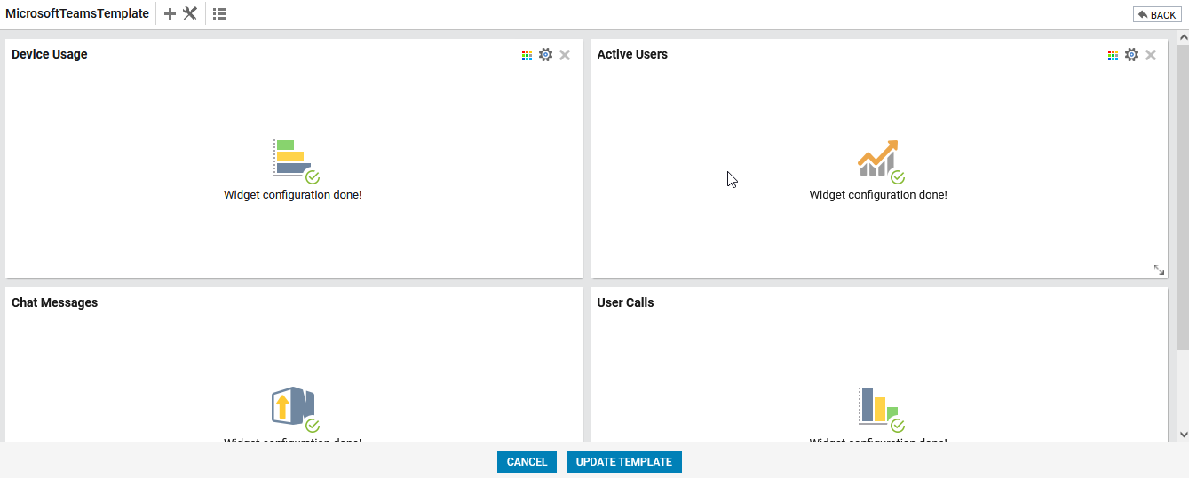 Modifying Report Template