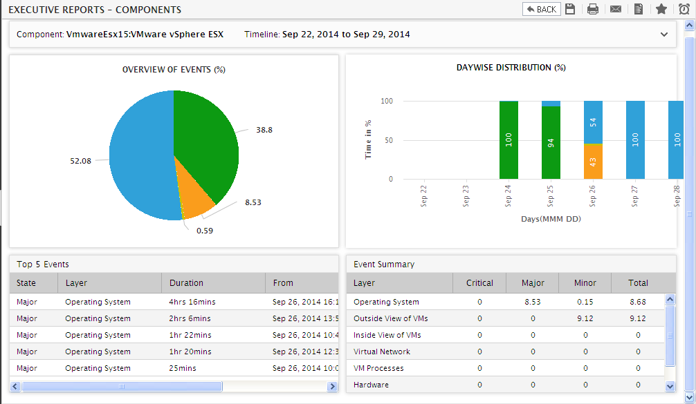 Executive Report of Virtual Host