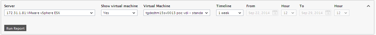 Show virtual machine Flag