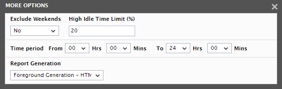 Idle Time Overview