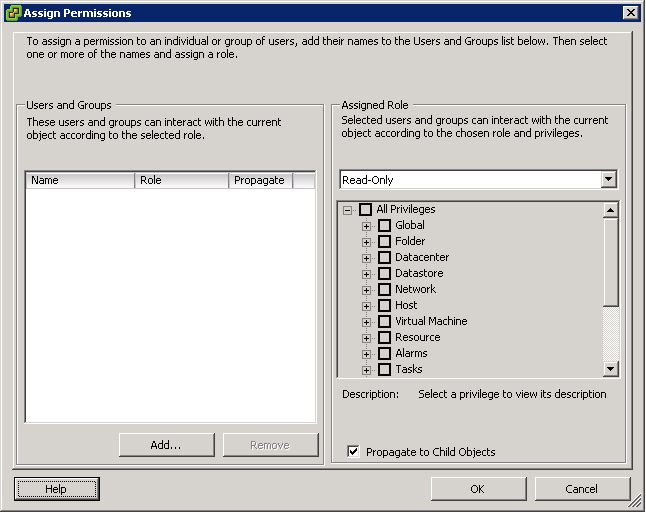 Add Users for  Read-only Roles