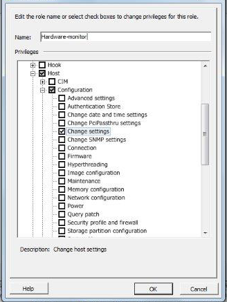 Creating New Role with Change Settings Privilege