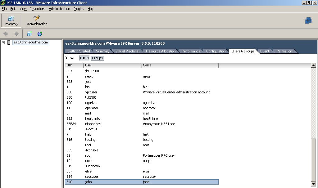 Displaying Newly Added User name