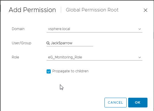 Assigning New Role to New User