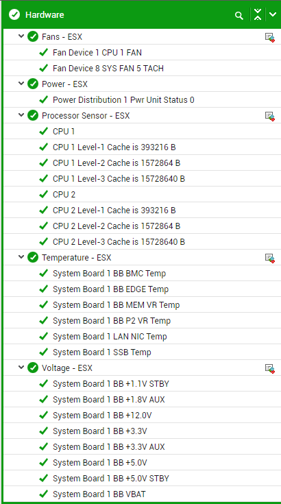 Tests in Hardware layer