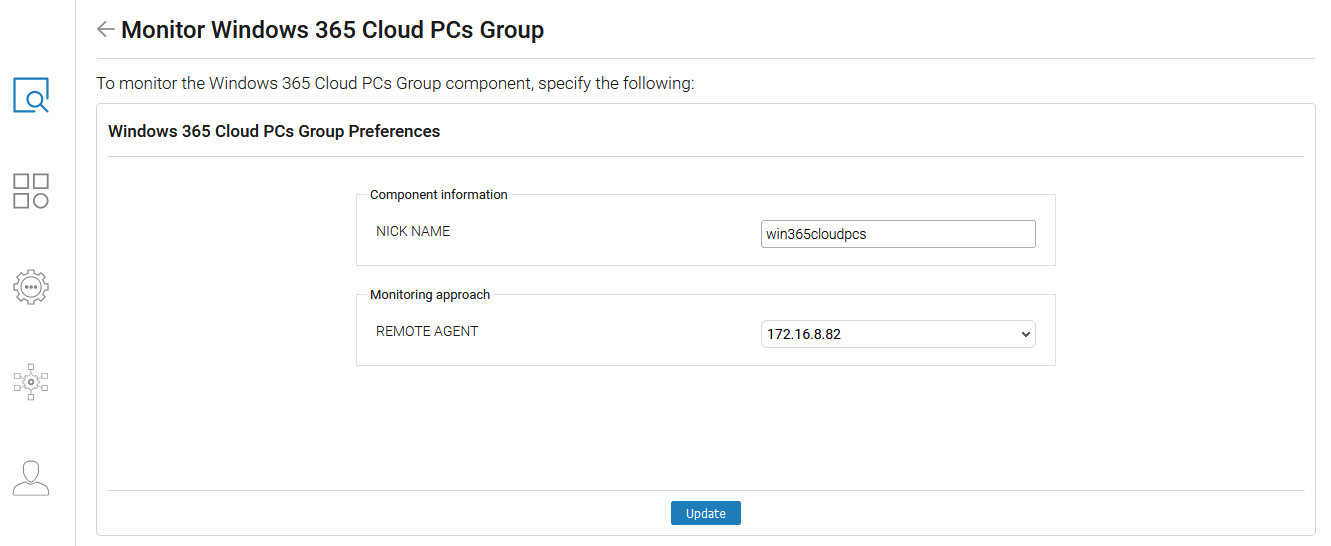 Configuring a Physical Desktop Group