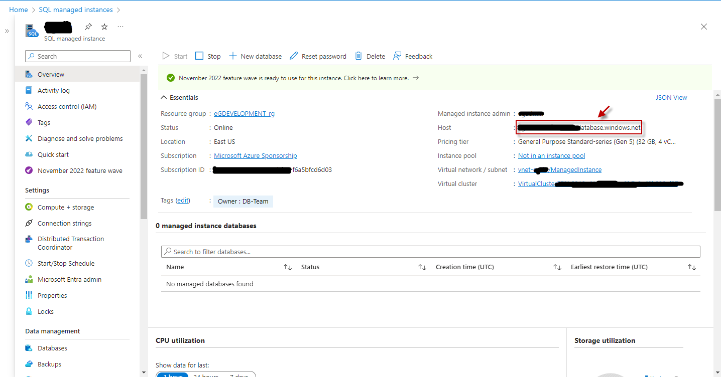 Overview of SQL Managed Instance