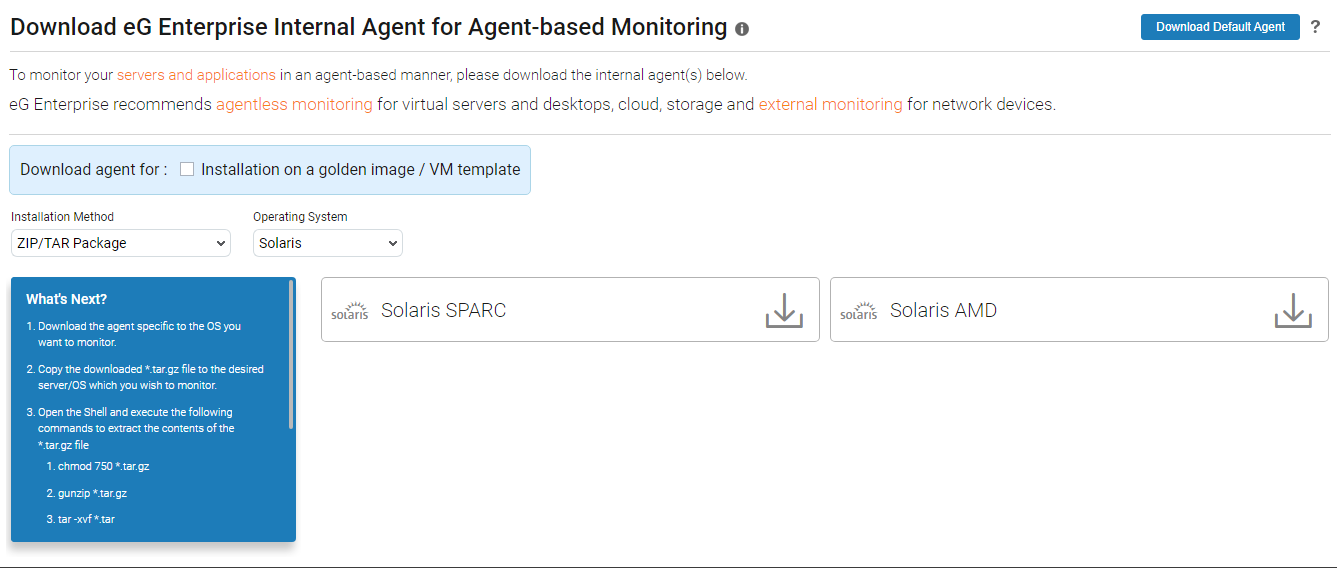 Choosing an Installation Method for Solaris Agent Installation