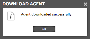 Citrix download agent confirmation