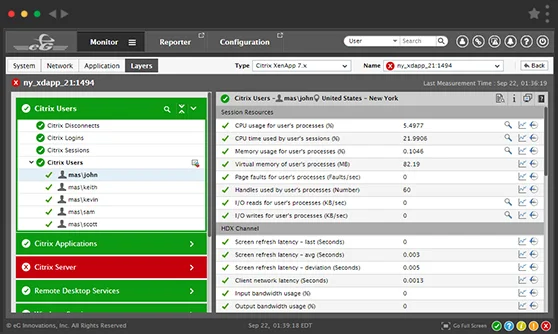 Citrix Cloud Performance Monitoring Tools