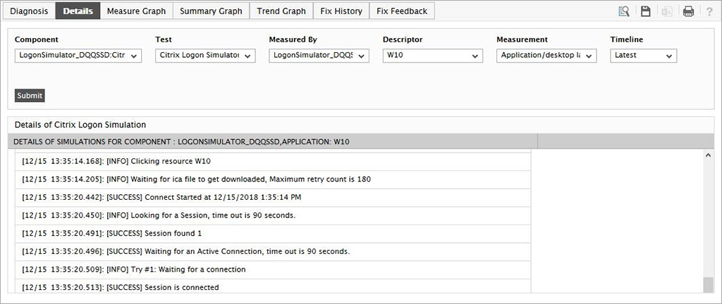 Historical Simulations with eG Enterprise