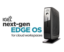 IGEL thin clients are important components of digital workspaces