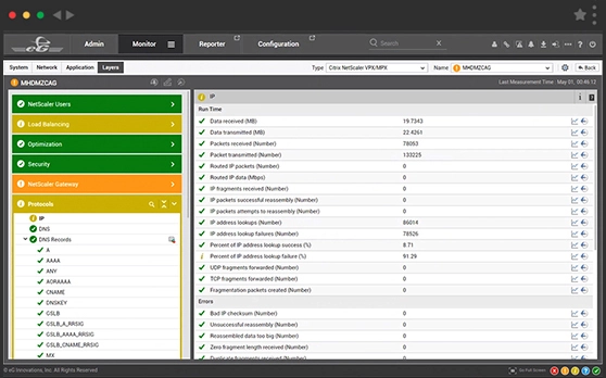 Get key NetScaler performance metrics quickly