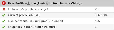 Citrix Logon Large User Profile Tracking