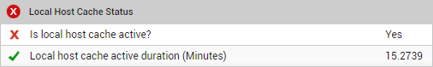 Local Host Cache Status helps identify connectivity issues between SQL servers and Delivery Controllers.