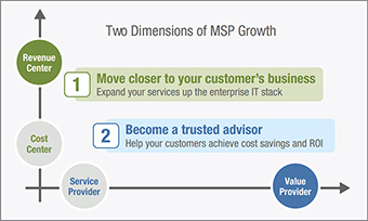 Two Dimensions of MSP Growth