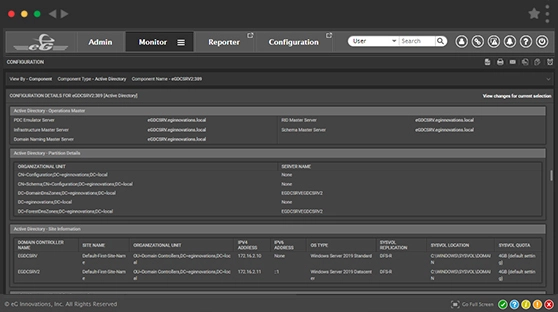 Change Tracking and Configuration Monitoring using eG Enterprise