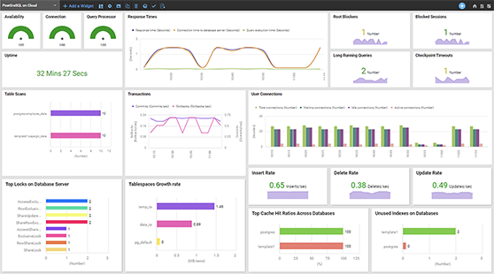PostgreSQL Database monitoring
