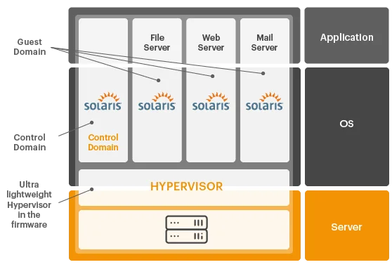 Solaris LDoms Monitoring in the Solaris LDoms Server Architecture