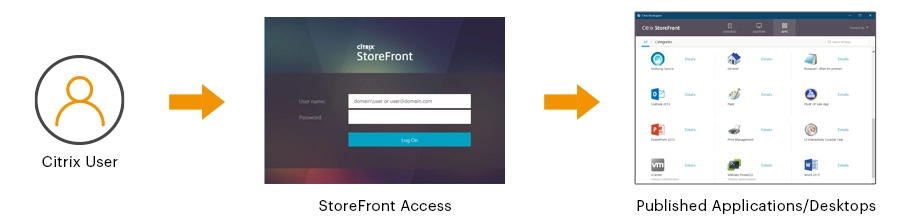 Citrix StoreFront monitoring