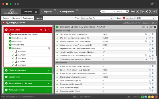 Citrix User Experience Monitoring Tools